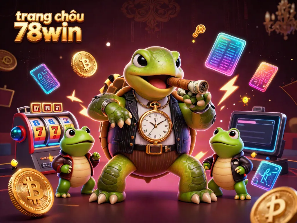 Engage with the exciting world of trang chủ 78win, featuring interactive casino scenes and vibrant characters.