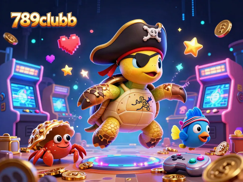 Experience the excitement of winning at 789clubb with this vibrant casino-themed illustration.