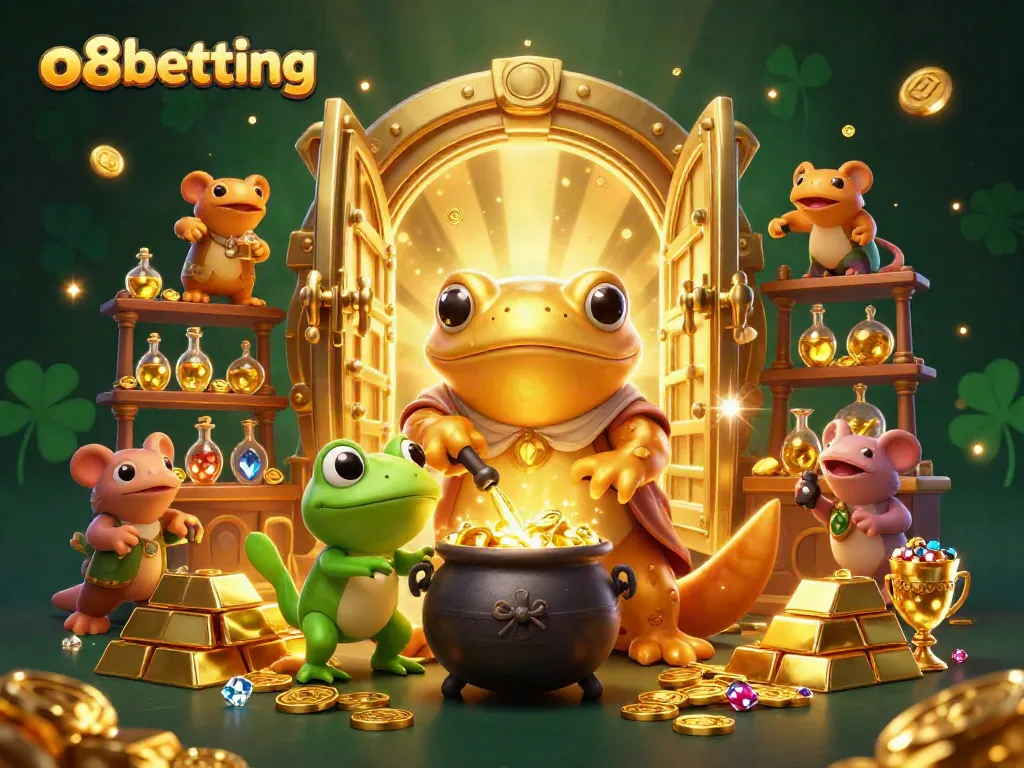 Engage in thrilling gameplay at o8betting with magical illustrations of adventure and profit.